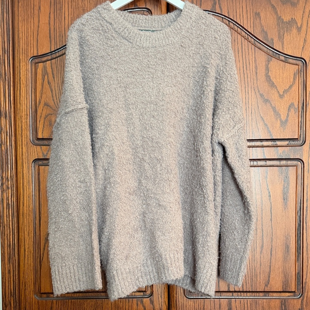Cozy Brownish Gray Women's Sweater